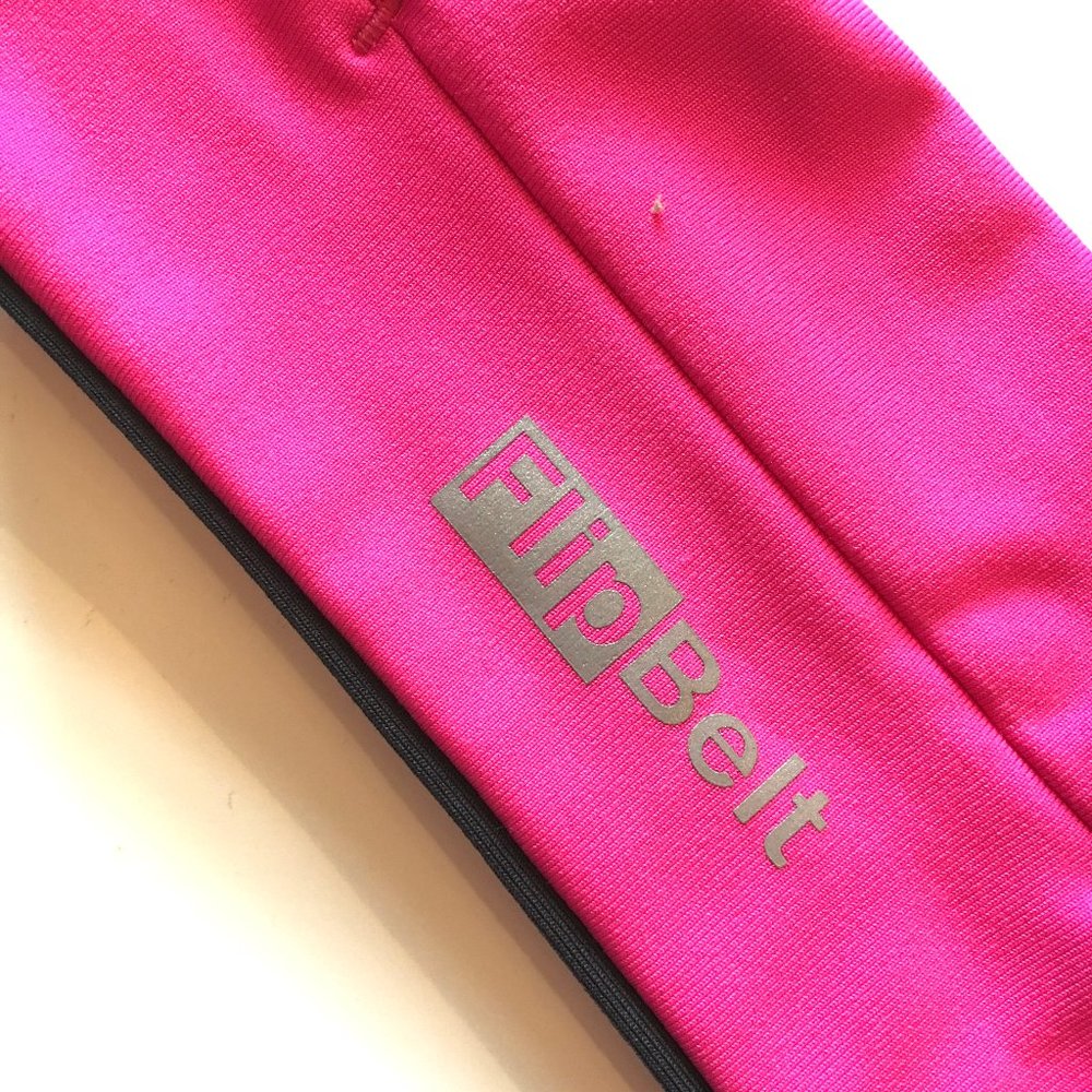 Flip Belt Jogging Hot Pink Wallet & Keys Belt Large Original NWT - Picture 2 of 6